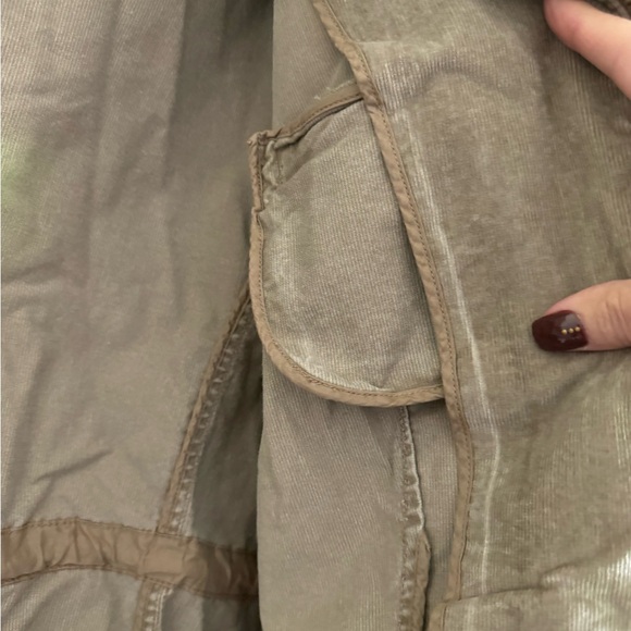 JJill stretch corduroy coat, EUC size M - Picture 6 of 8